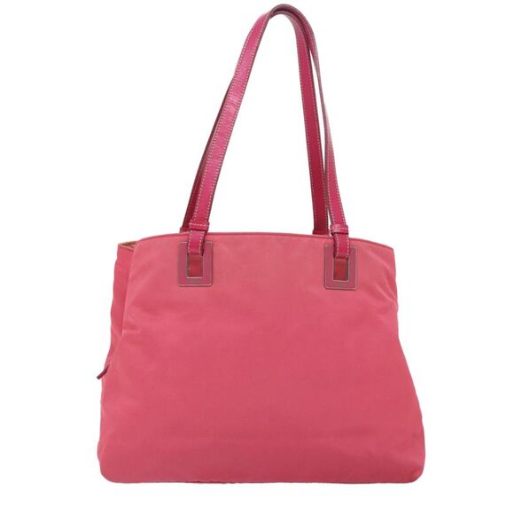 Prada Re-Nylon Pink Synthetic Tote Bag (Pre-Owned) - Picture 1 of 16